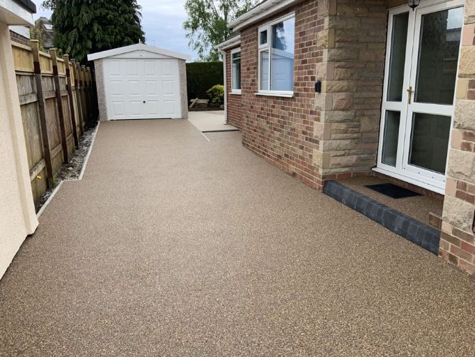 After image of Brittney Bronze and Danish Resin Driveway